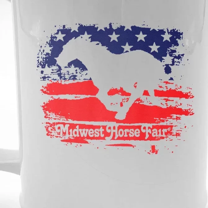 Mhf Redwhiteblue Flag Premium Front & Back Beer Stein