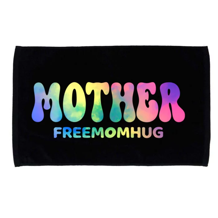 Mother Rainbow Free Mom Hugs Mothers Day Lgbt Pride Gift Microfiber Hand Towel