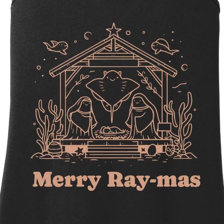 Merry Raymas Funny Christmas Ladies Essential Tank