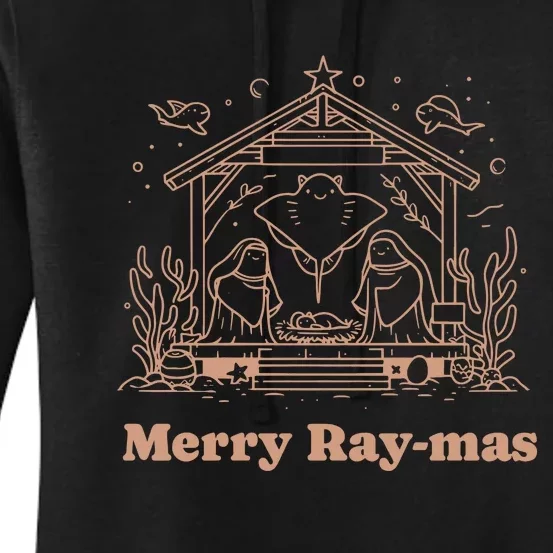 Merry Raymas Funny Christmas Women's Pullover Hoodie