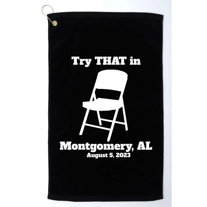 Montgomery Riverboat Fight Small Town Platinum Collection Golf Towel