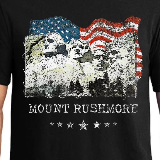 Mount Rushmore Flag Souvenirs Pajama Set