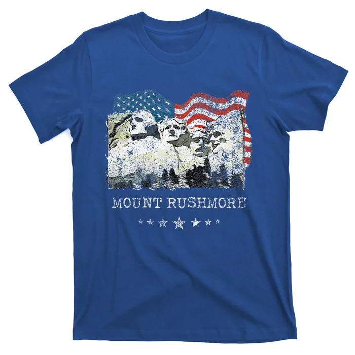 Mount Rushmore Flag Souvenirs T-Shirt