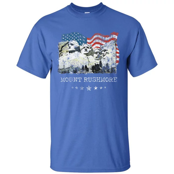 Mount Rushmore Flag Souvenirs Tall T-Shirt