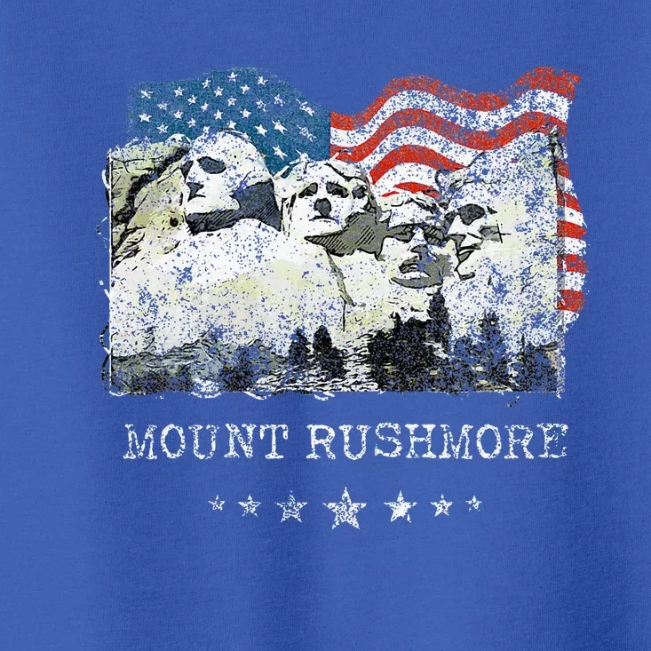 Mount Rushmore Flag Souvenirs Toddler T-Shirt