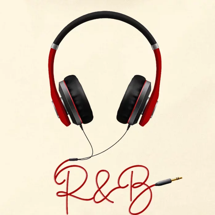 Music Red Headphone Icon Soul R&B Music Zip Tote Bag