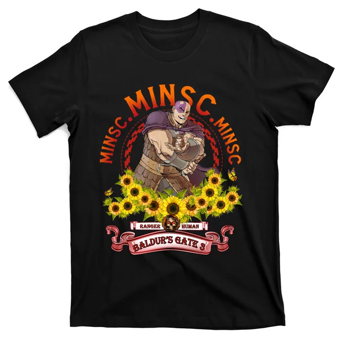 Minsc Ranger Human Minsc Vintage BaldurS Gate 3 T-Shirt