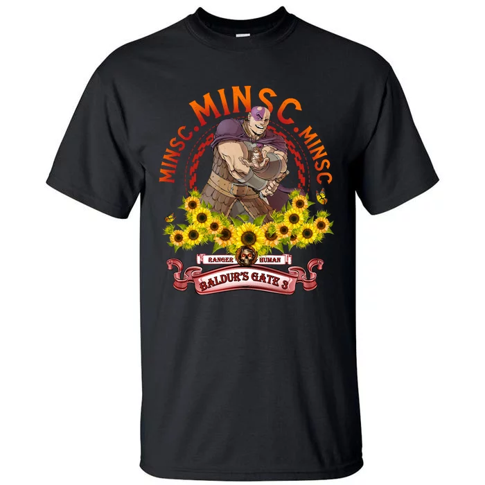 Minsc Ranger Human Minsc Vintage BaldurS Gate 3 Tall T-Shirt