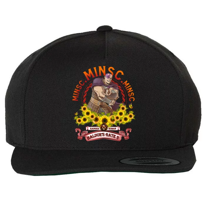 Minsc Ranger Human Minsc Vintage BaldurS Gate 3 Wool Snapback Cap