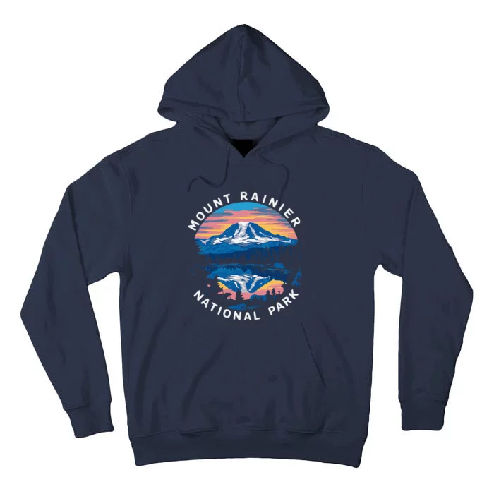 Mount Rainier Hiking Road Trip Seattle Tall Hoodie