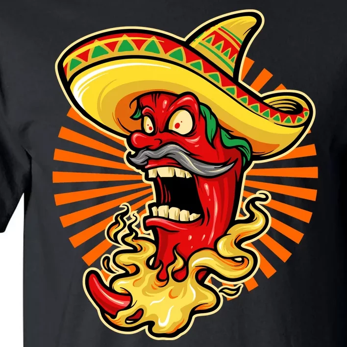 Mexican Red Hot Chili Pepper Tall T-Shirt