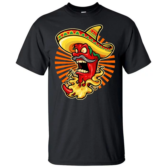 Mexican Red Hot Chili Pepper Tall T-Shirt