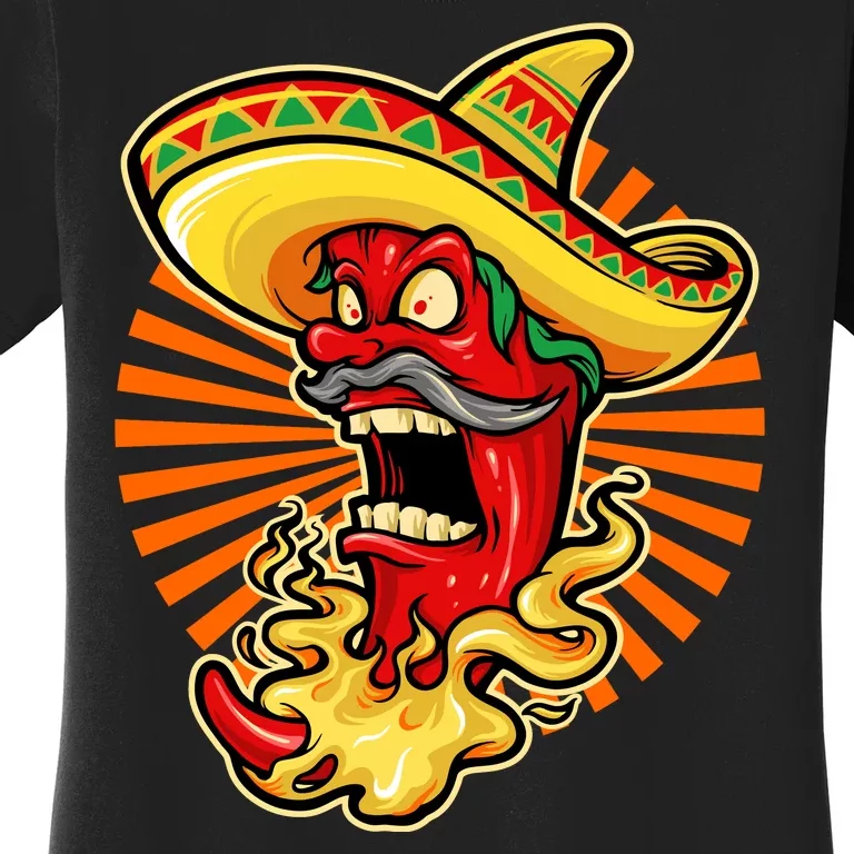 Mexican Red Hot Chili Pepper Women's T-Shirt