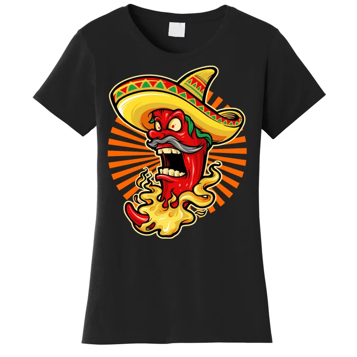 Mexican Red Hot Chili Pepper Women's T-Shirt