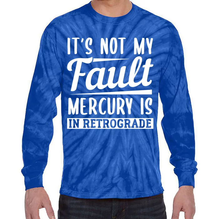 Mercury Retrograde Horoscope Astrology Great Gift Tie-Dye Long Sleeve Shirt