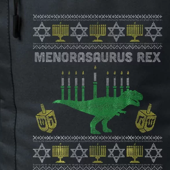 Menorasaurus Rex Hanukkah Jewish Chanukah Gift Daily Commute Backpack