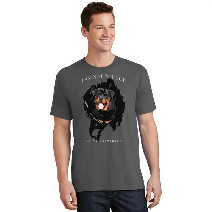 My Rottweiler Is Perfect Dogs T-Shirt