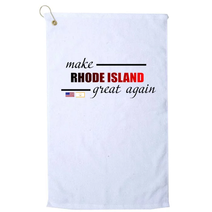 Make Rhode Island Great Again Platinum Collection Golf Towel