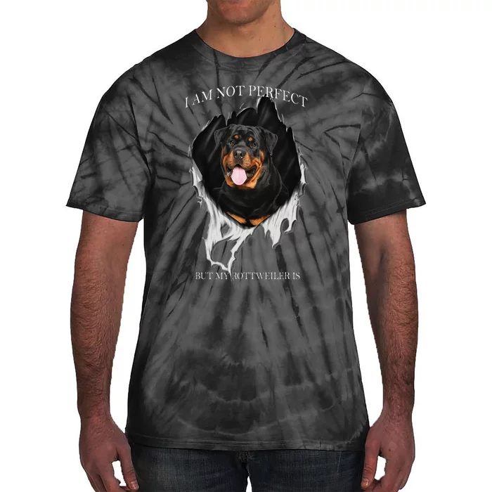 My Rottweiler Is Perfect Dogs Tie-Dye T-Shirt