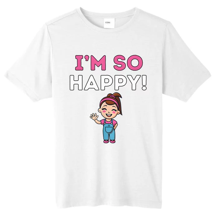 Ms Rachel Im So Happy Preschool ChromaSoft Performance T-Shirt