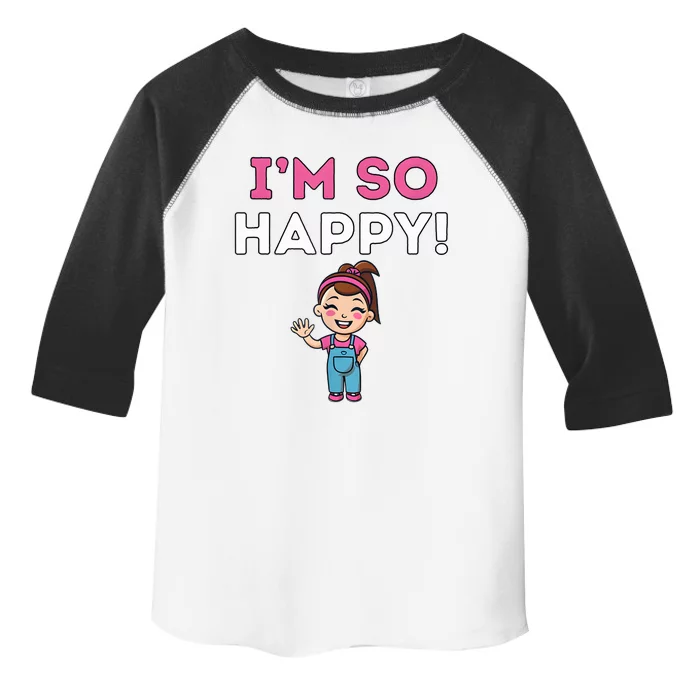 Ms Rachel Im So Happy Preschool Toddler Fine Jersey T-Shirt