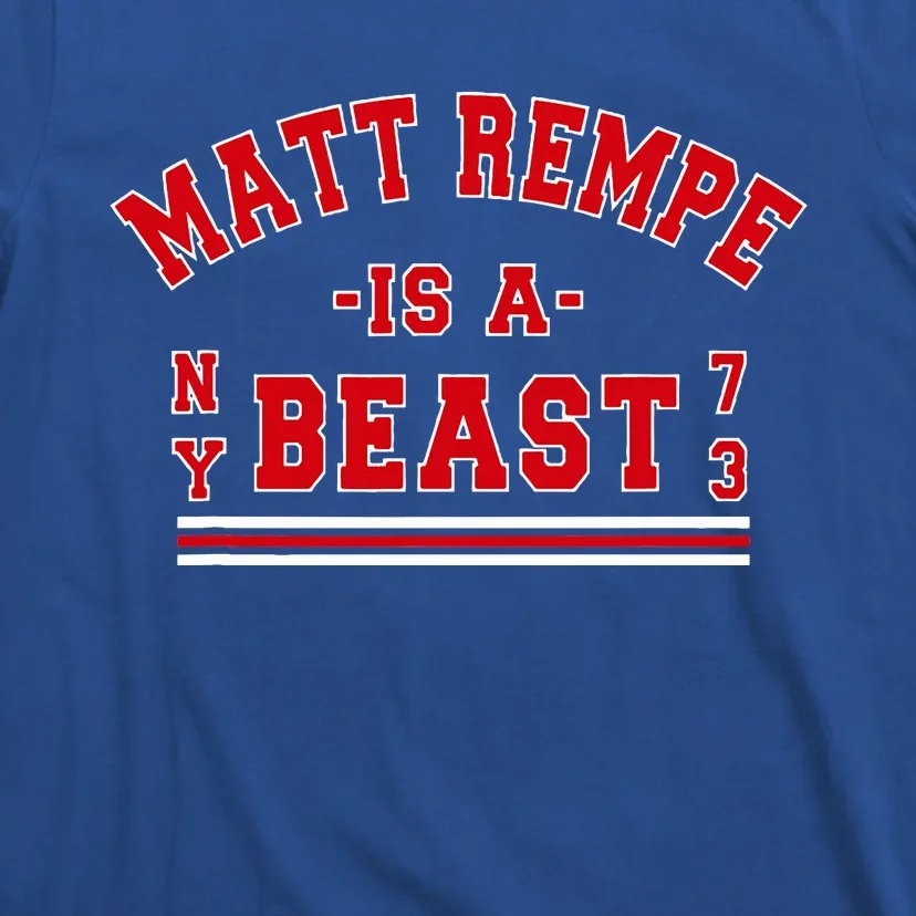 Matt Rempe Is A Beast T-Shirt