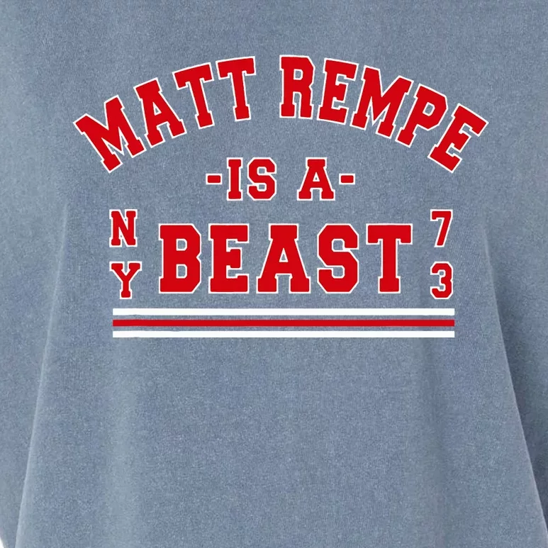 Matt Rempe Is A Beast Garment-Dyed Women's Muscle Tee