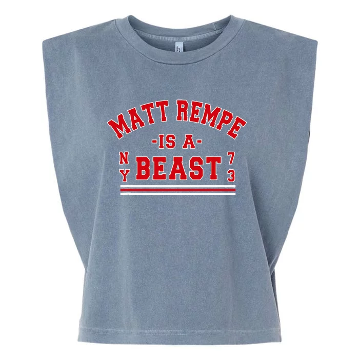 Matt Rempe Is A Beast Garment-Dyed Women's Muscle Tee