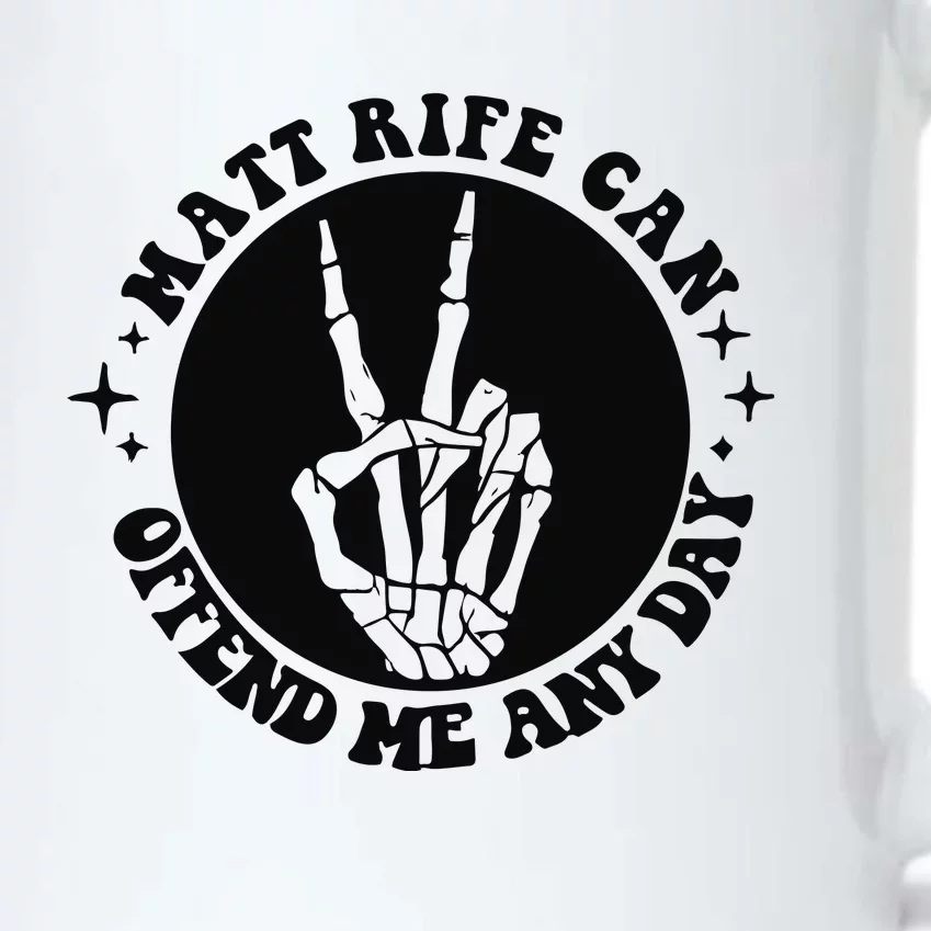 Matt Rife Is My Hallpass Two Sided Funny Black Color Changing Mug