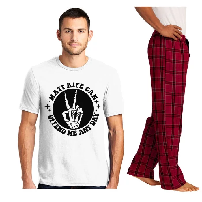 Matt Rife Is My Hallpass Two Sided Funny Pajama Set