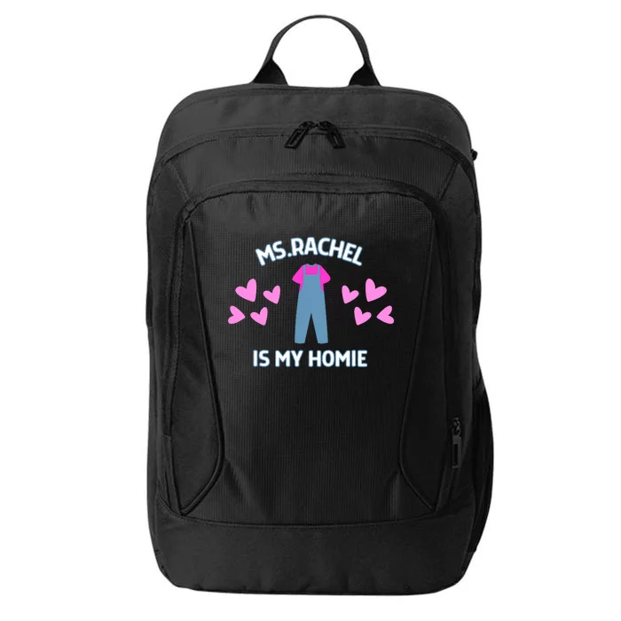 Ms Rachel Is My Homie Ms. Rachel Preschool Mom Dad Kids City Backpack