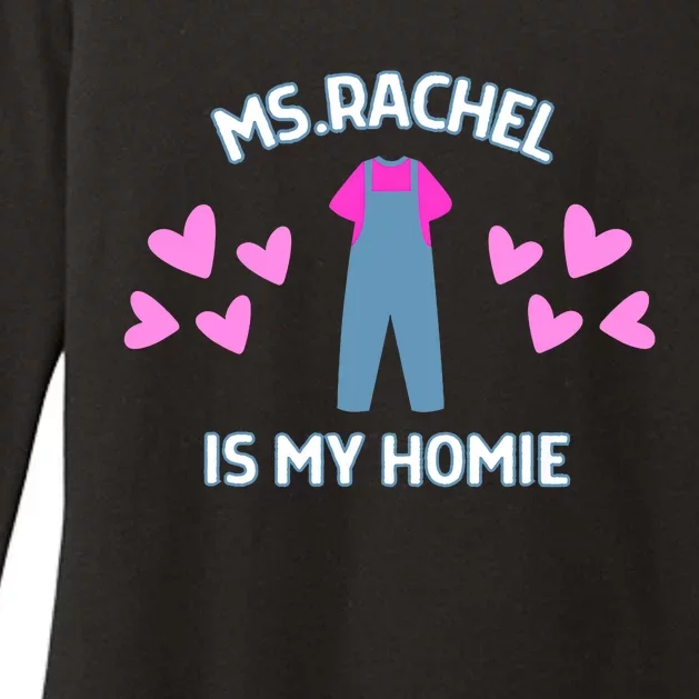 Ms Rachel Is My Homie Ms. Rachel Preschool Mom Dad Kids Womens CVC Long Sleeve Shirt