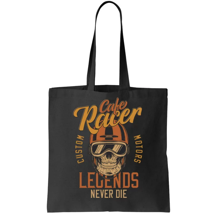 Motorcycle Racer Legends Tote Bag