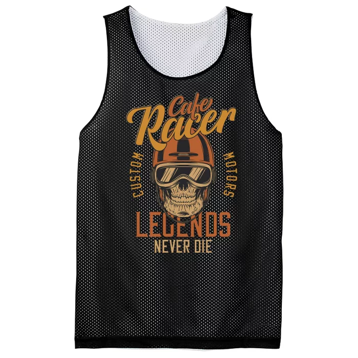 Motorcycle Racer Legends Mesh Reversible Basketball Jersey Tank