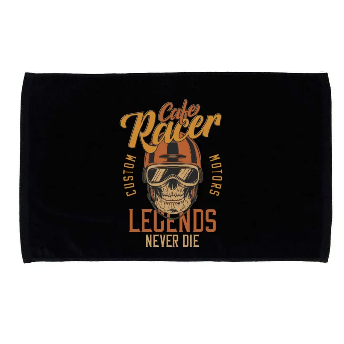 Motorcycle Racer Legends Microfiber Hand Towel