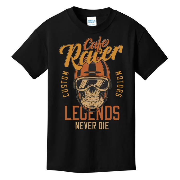 Motorcycle Racer Legends Kids T-Shirt