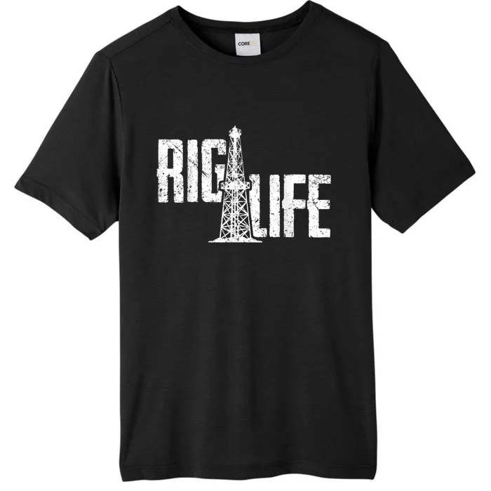 Mens Rig Life Oilfield Oilfield Rig ChromaSoft Performance T-Shirt