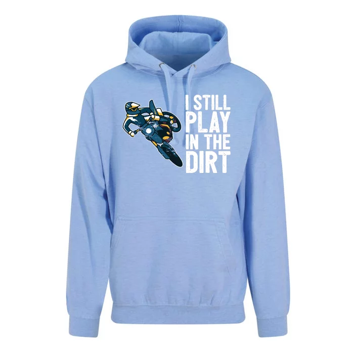 Motocross Rider Motocross Bike Motorcycle Play In The Dirt Unisex Surf Hoodie