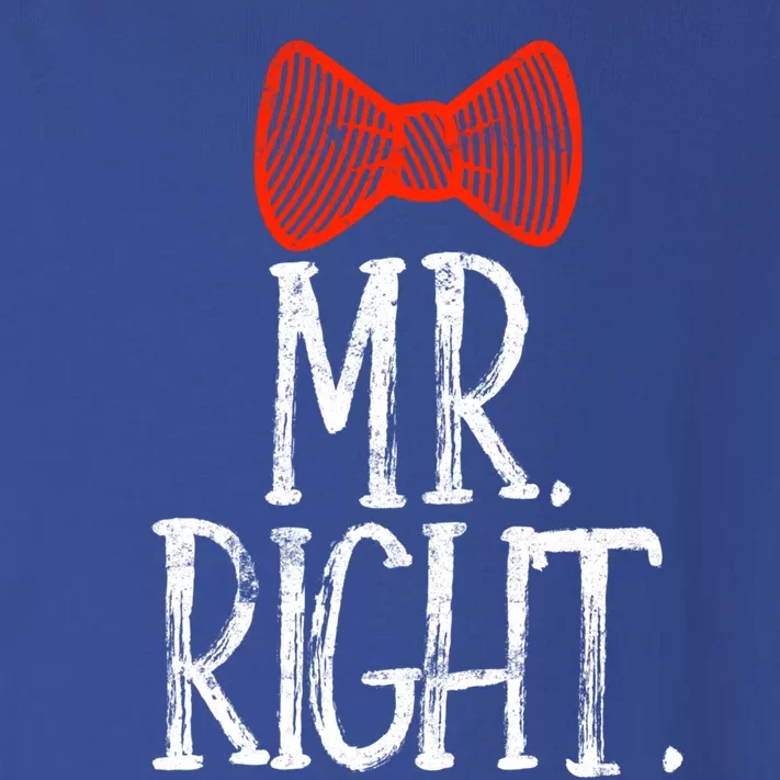 Mr Right Mrs Always Righgift Funny Wedding Gift Toddler Long Sleeve Shirt