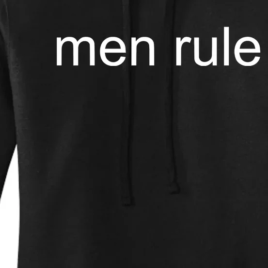 M.E.N Rule Women's Pullover Hoodie