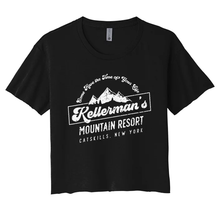 Mountain Resort Women's Crop Top Tee