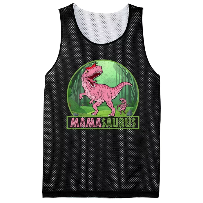 MAMASAURUS REX MOTHER'S DAY Mesh Reversible Basketball Jersey Tank