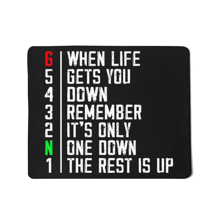 Motorcycle Rider Motivational Motorcyclists Motocross Riding Mousepad