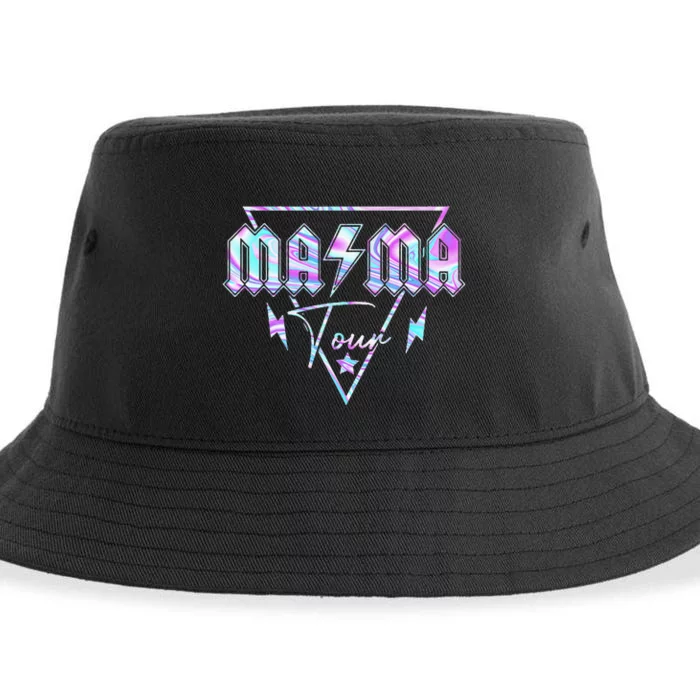 Mama Rock Moms Life Mothers Day Family Sustainable Bucket Hat