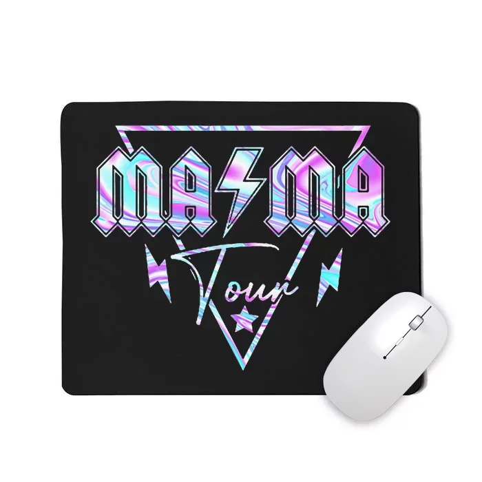 Mama Rock Moms Life Mothers Day Family Mousepad