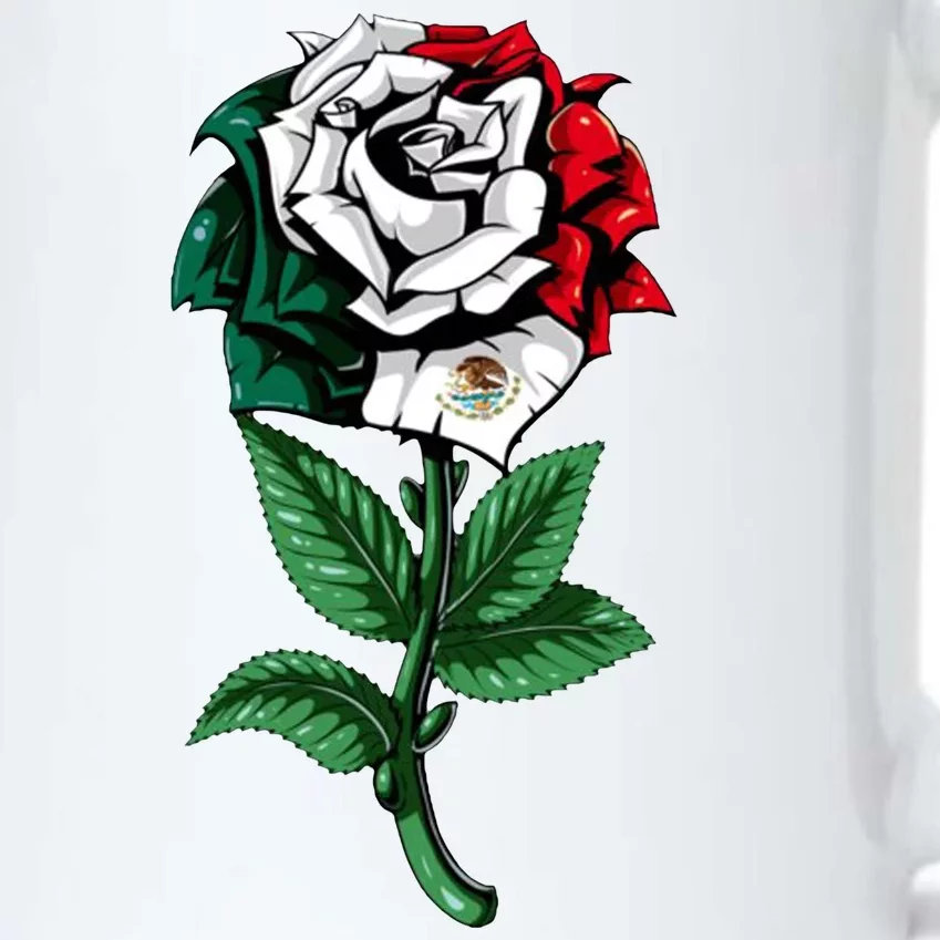 Mexican Rose Mexico Pride Black Color Changing Mug