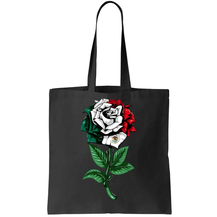 Mexican Rose Mexico Pride Tote Bag