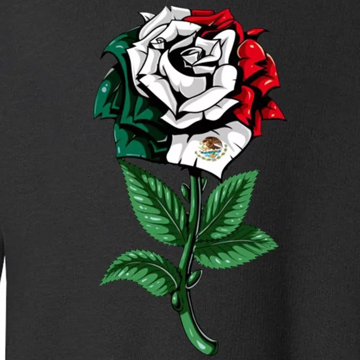 Mexican Rose Mexico Pride Toddler Sweatshirt