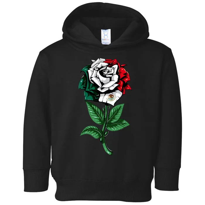 Mexican Rose Mexico Pride Toddler Hoodie