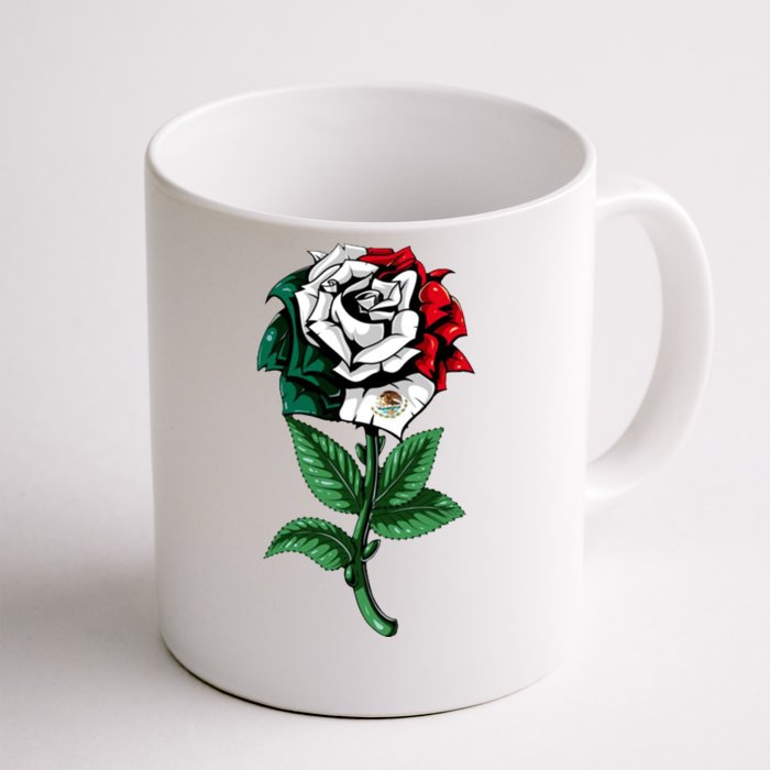 Mexican Rose Mexico Pride Front & Back Coffee Mug